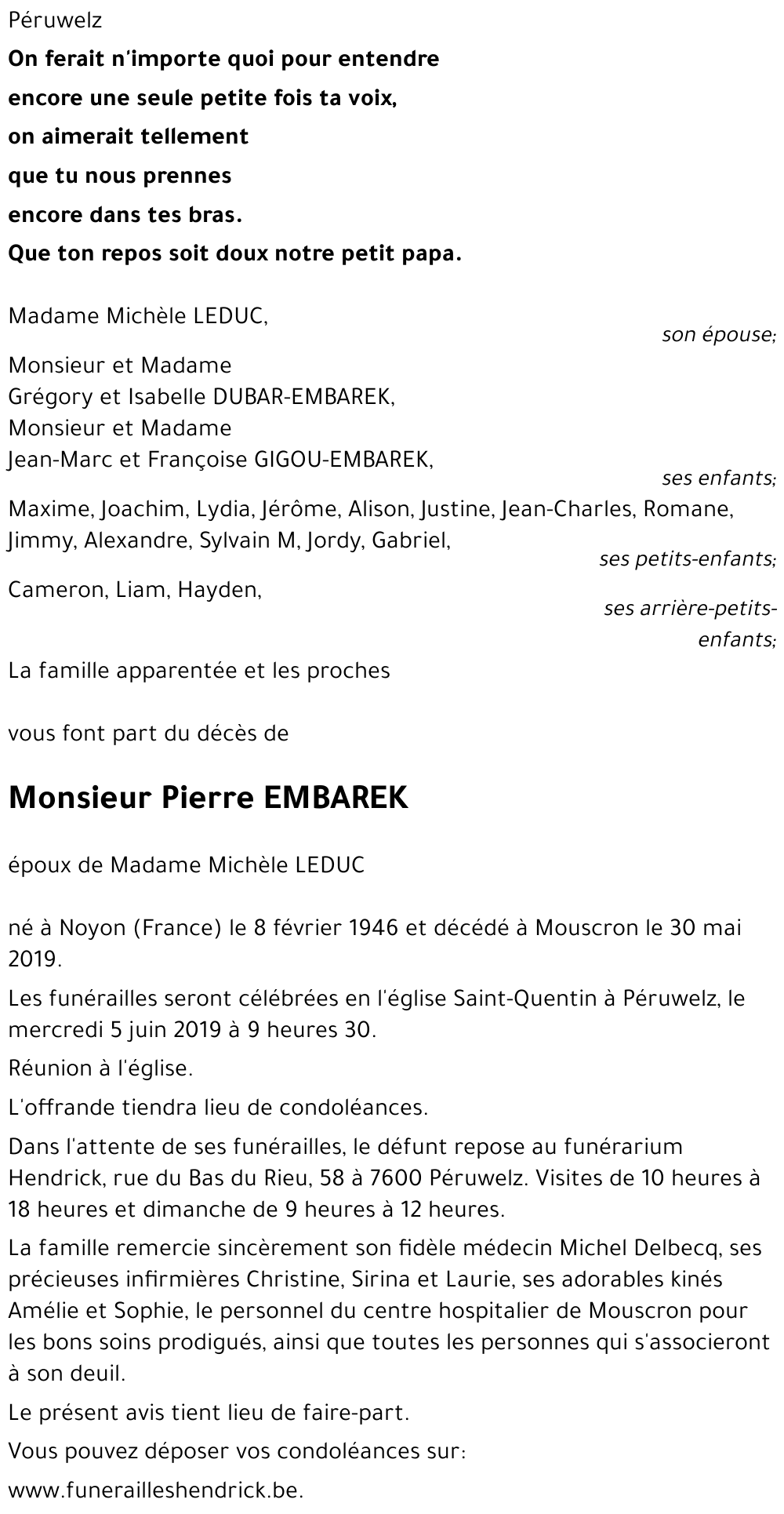 Pierre EMBAREK