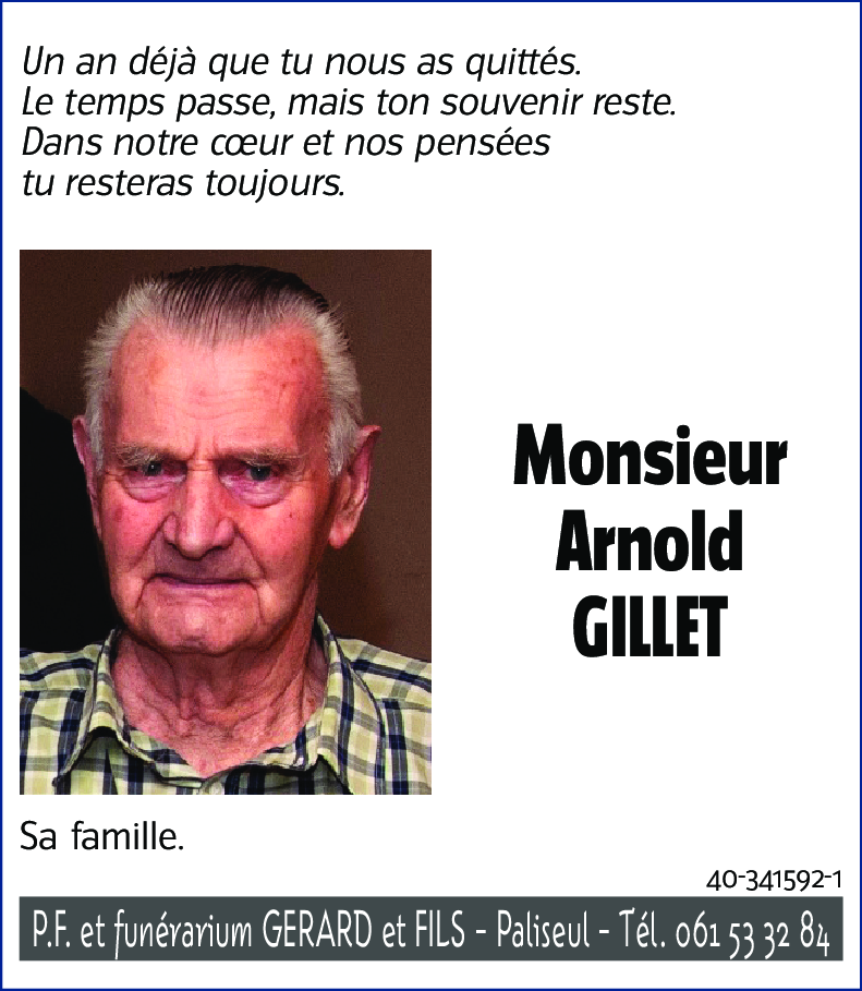 Arnold GILLET