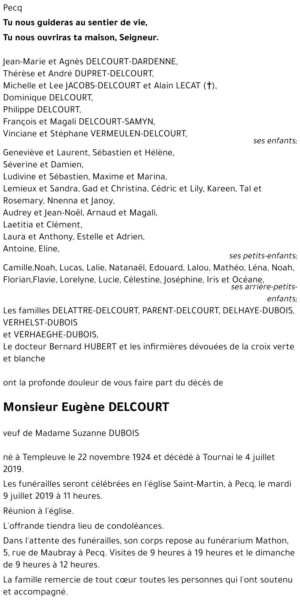 Eugène DELCOURT