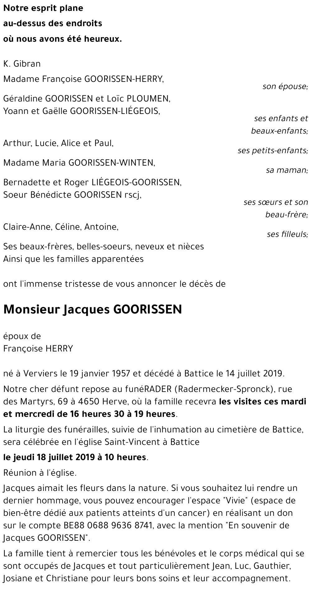 Jacques GOORISSEN