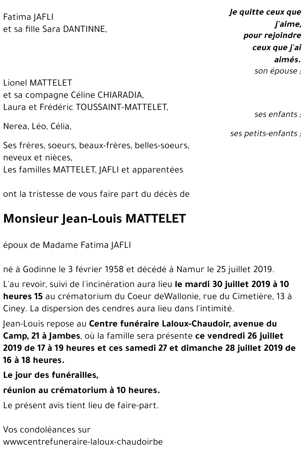 Jean-Louis MATTELET