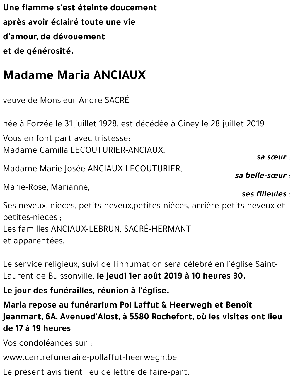 Maria ANCIAUX