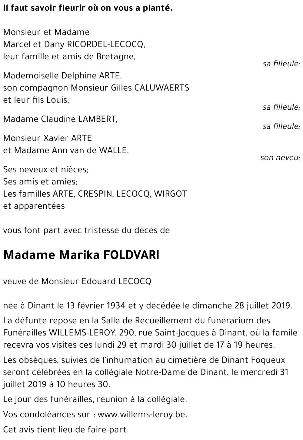 Marie FOLDVARI