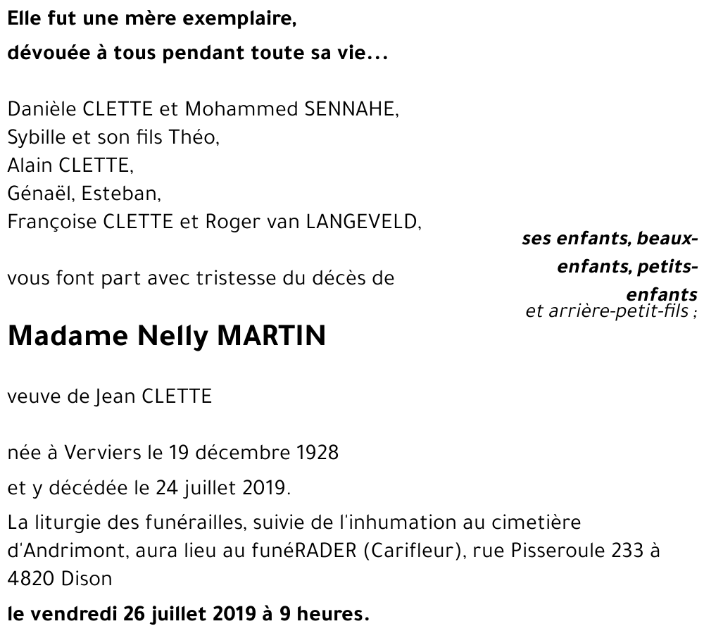 Nelly MARTIN