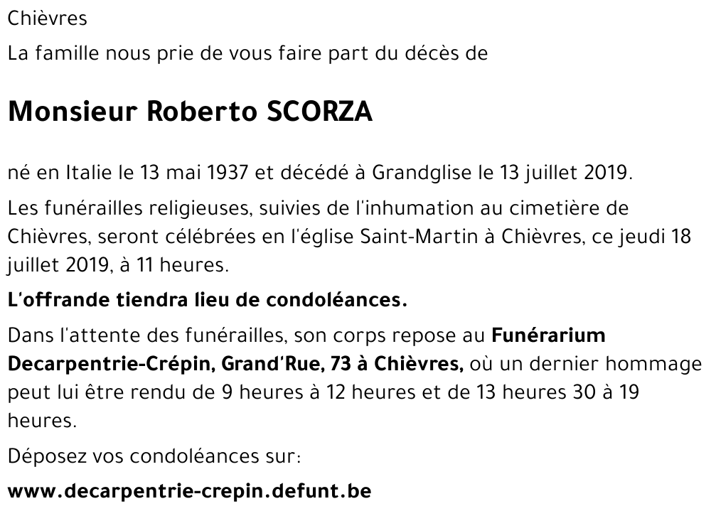 Roberto SCORZA