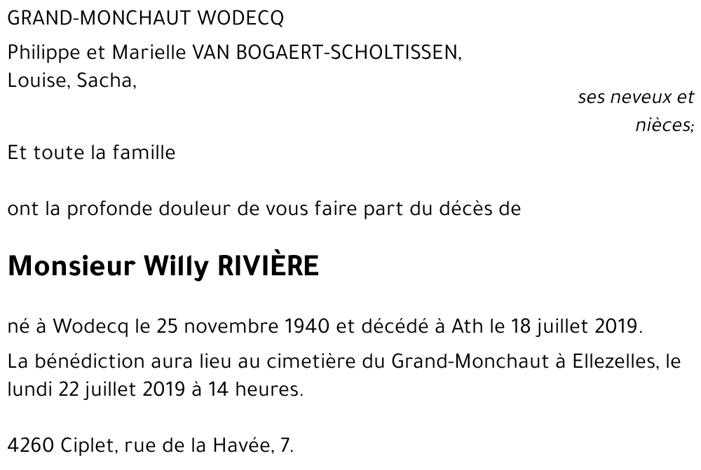 Willy Rivière