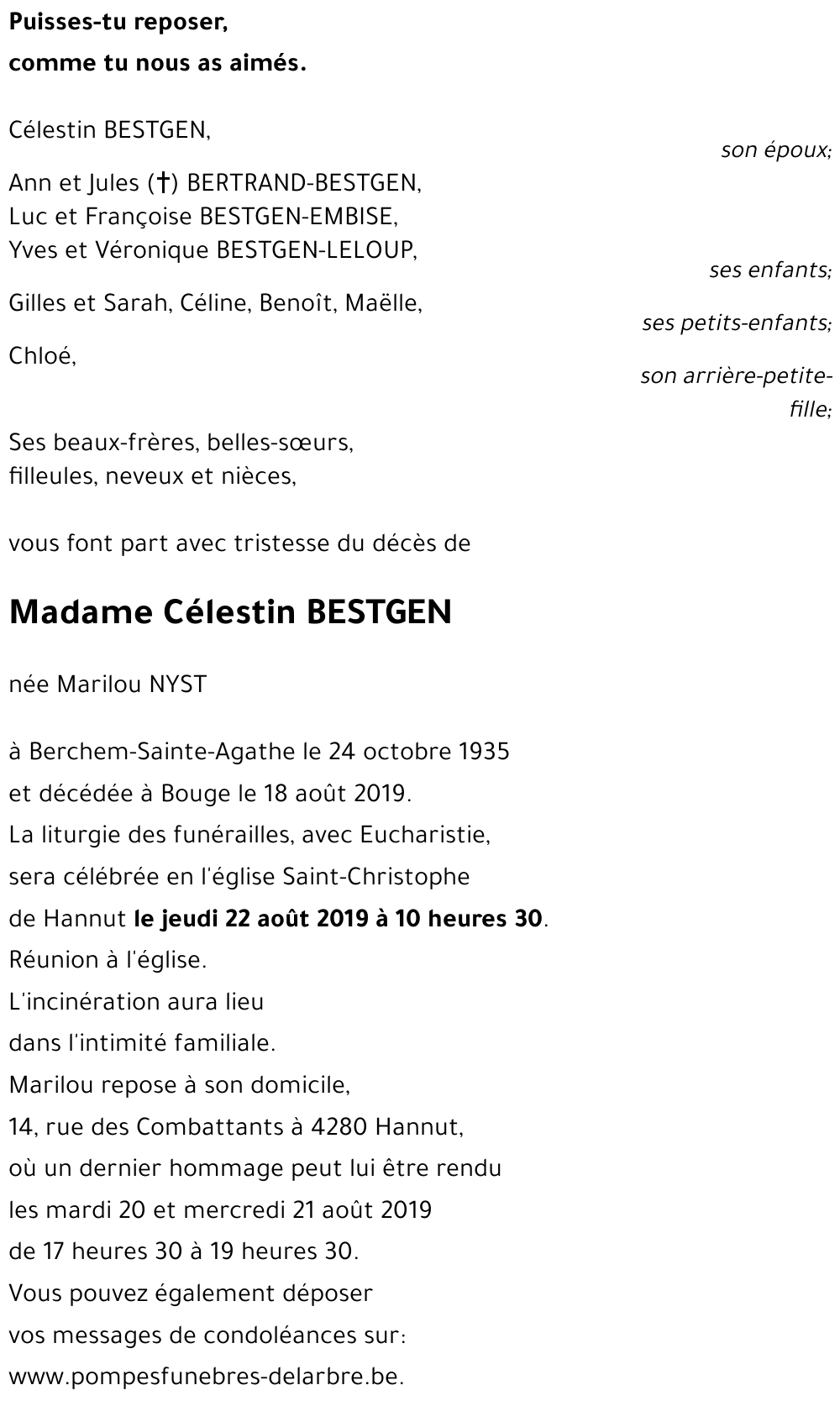 Célestin BESTGEN