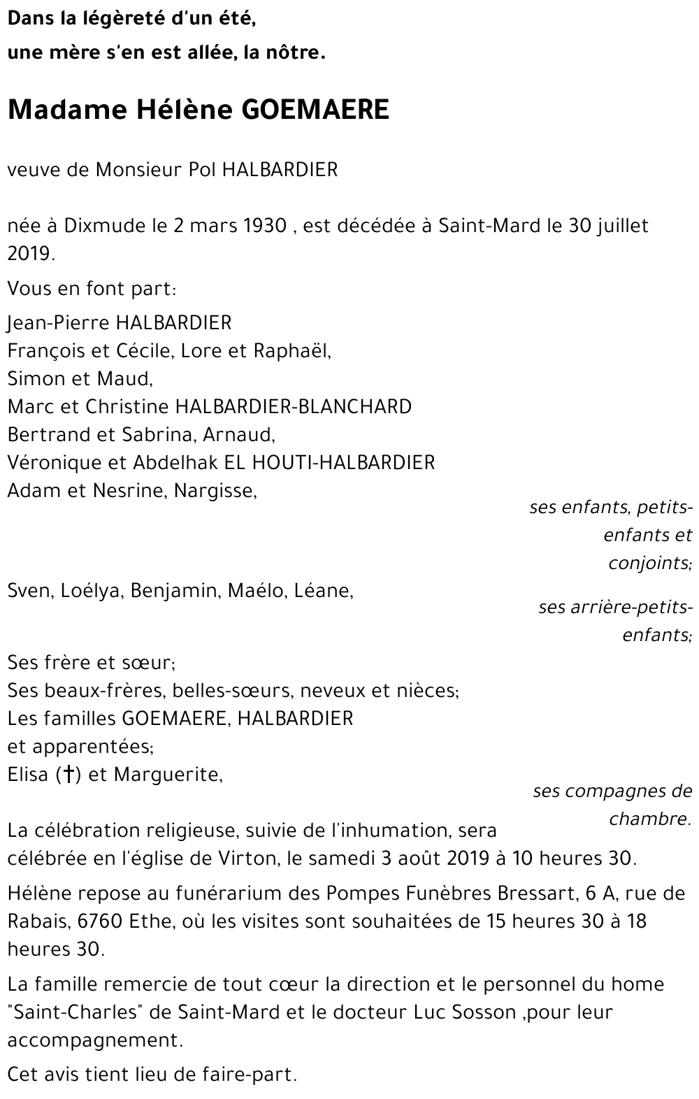 Hélène GOEMAERE 