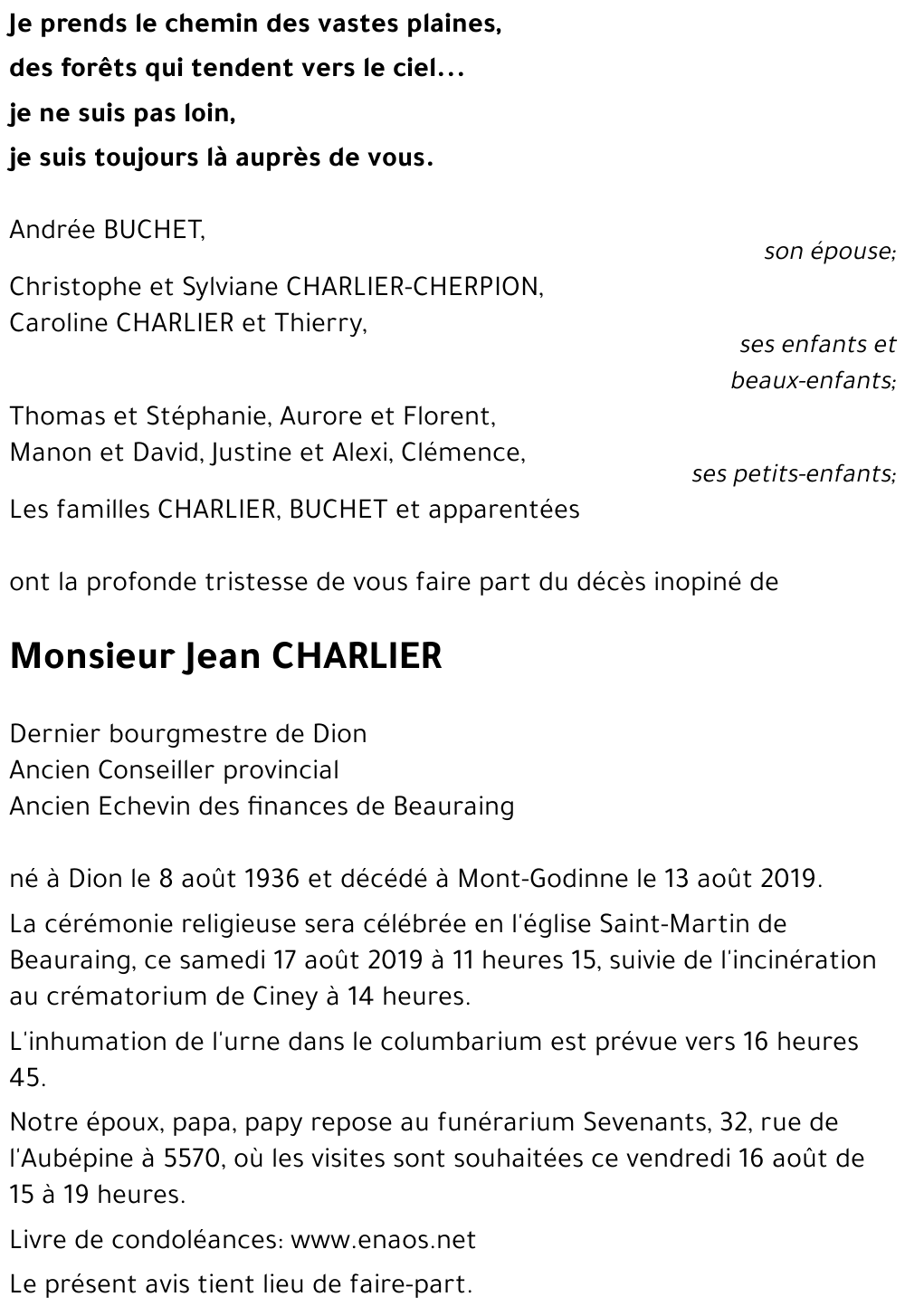 Jean CHARLIER