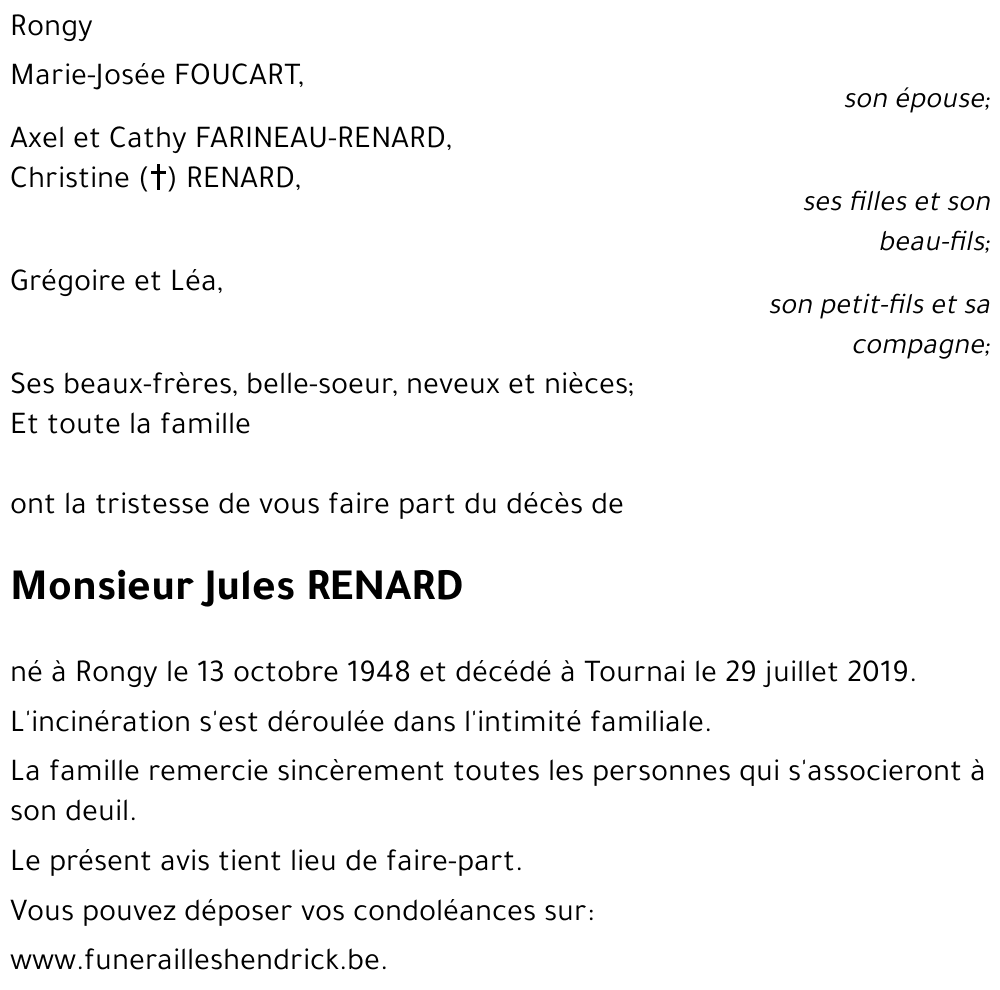 Jules RENARD