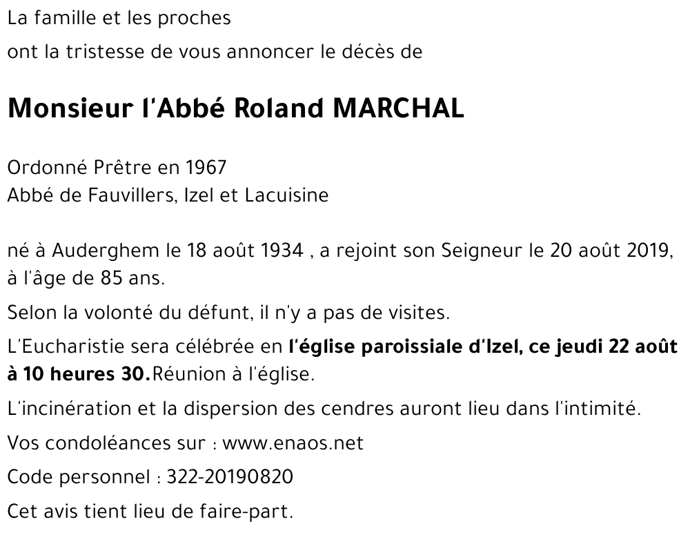 Roland MARCHAL