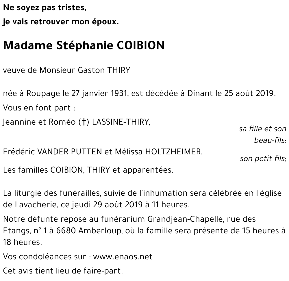 Stéphanie COIBION