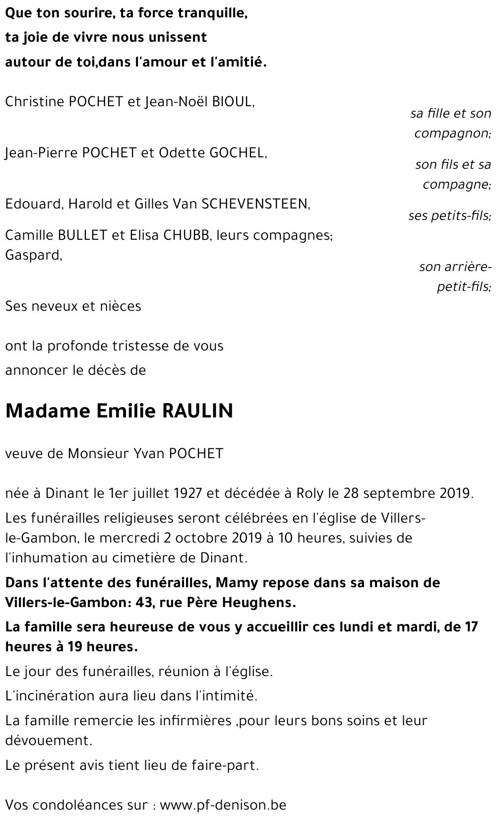 Emilie RAULIN