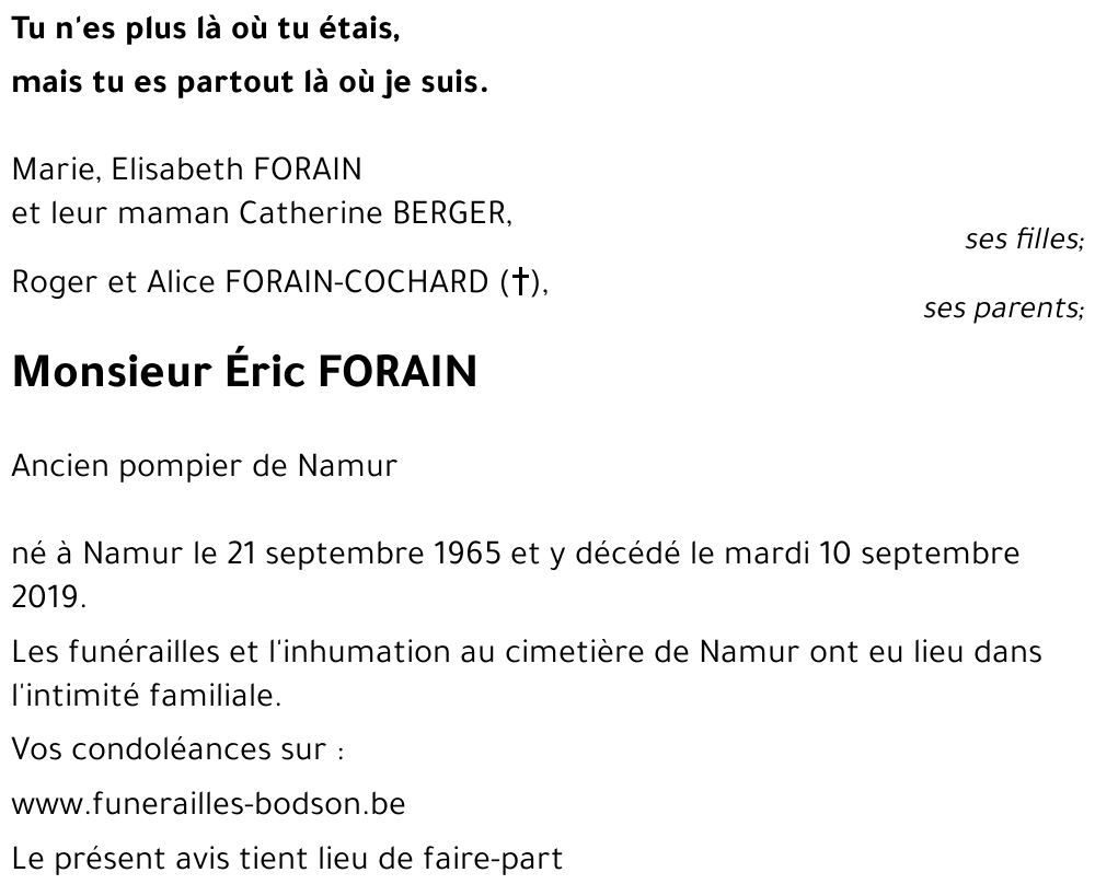 Éric FORAIN