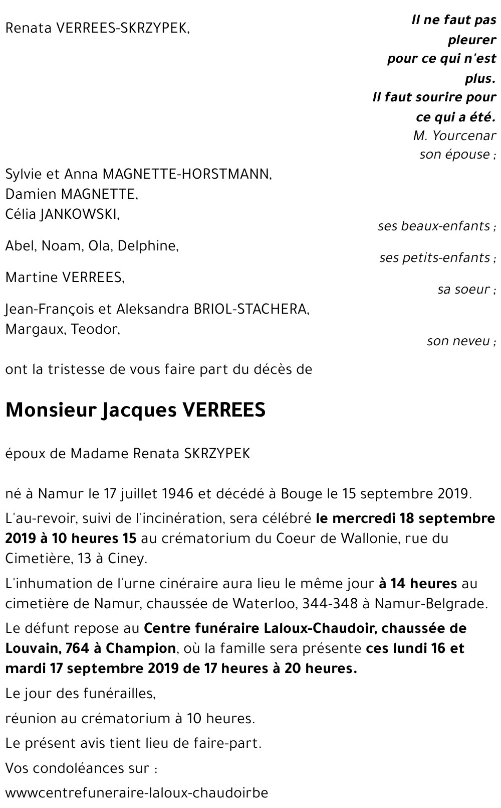Jacques VERREES