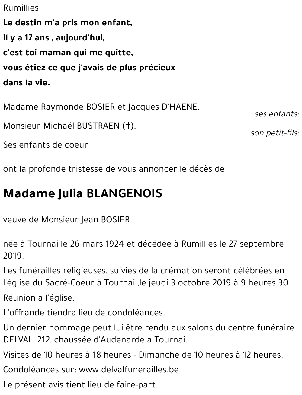 Julia BLANGENOIS