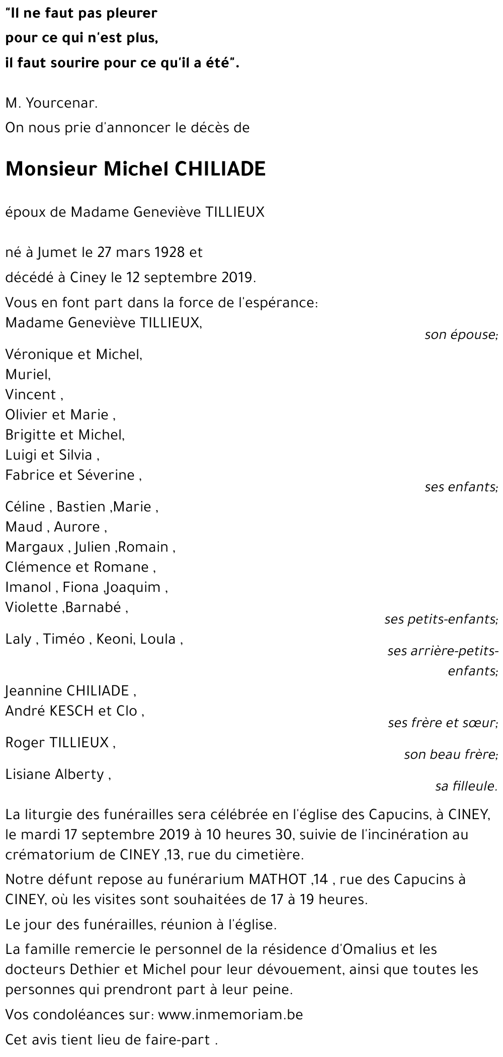 Michel CHILIADE