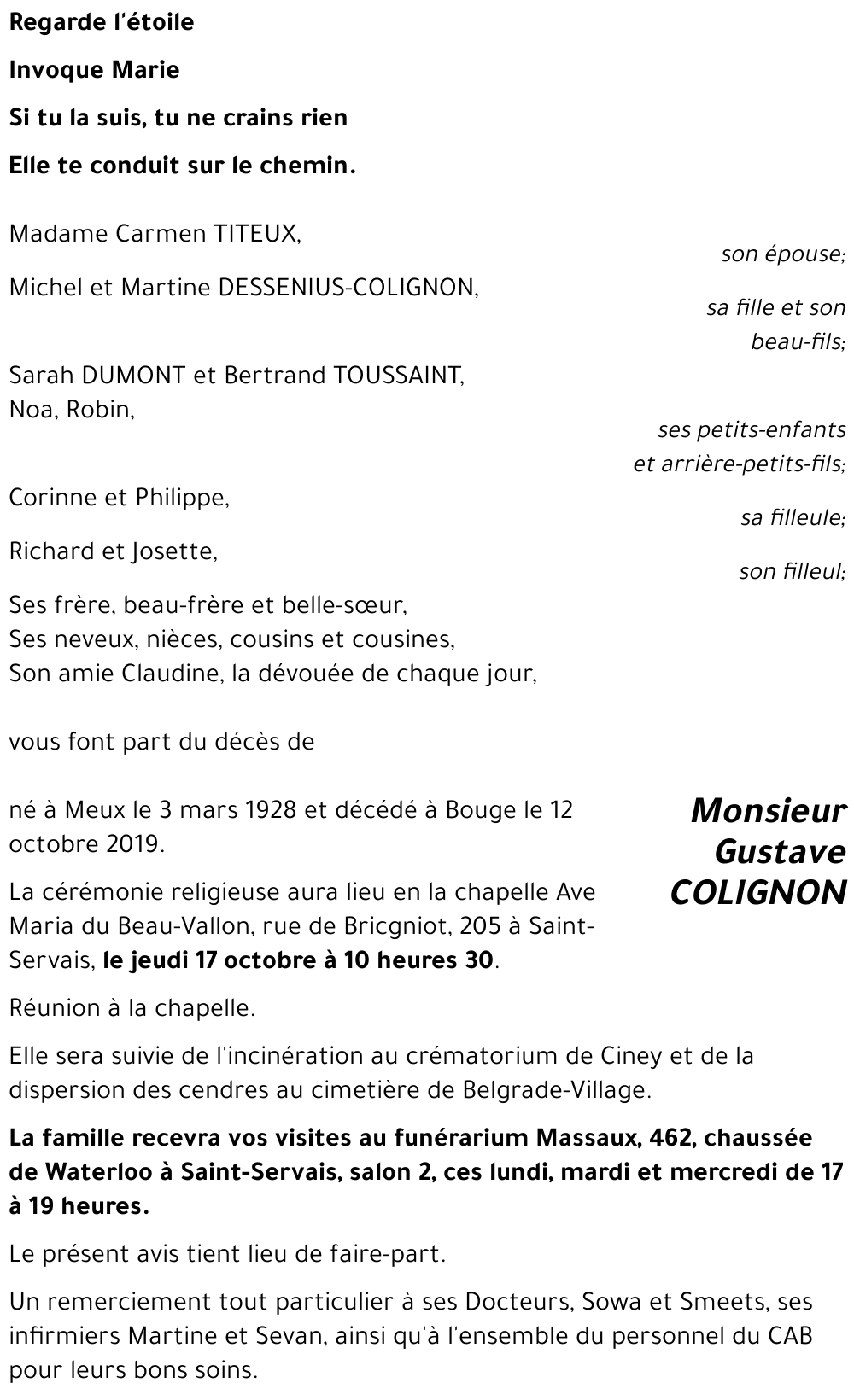 Gustave COLIGNON