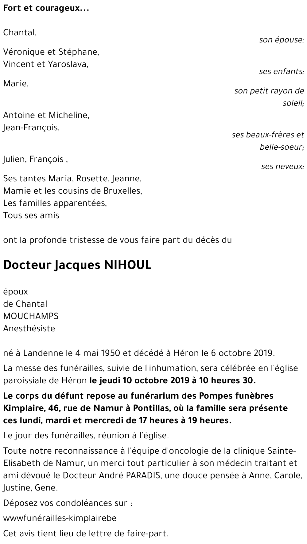 Jacques NIHOUL