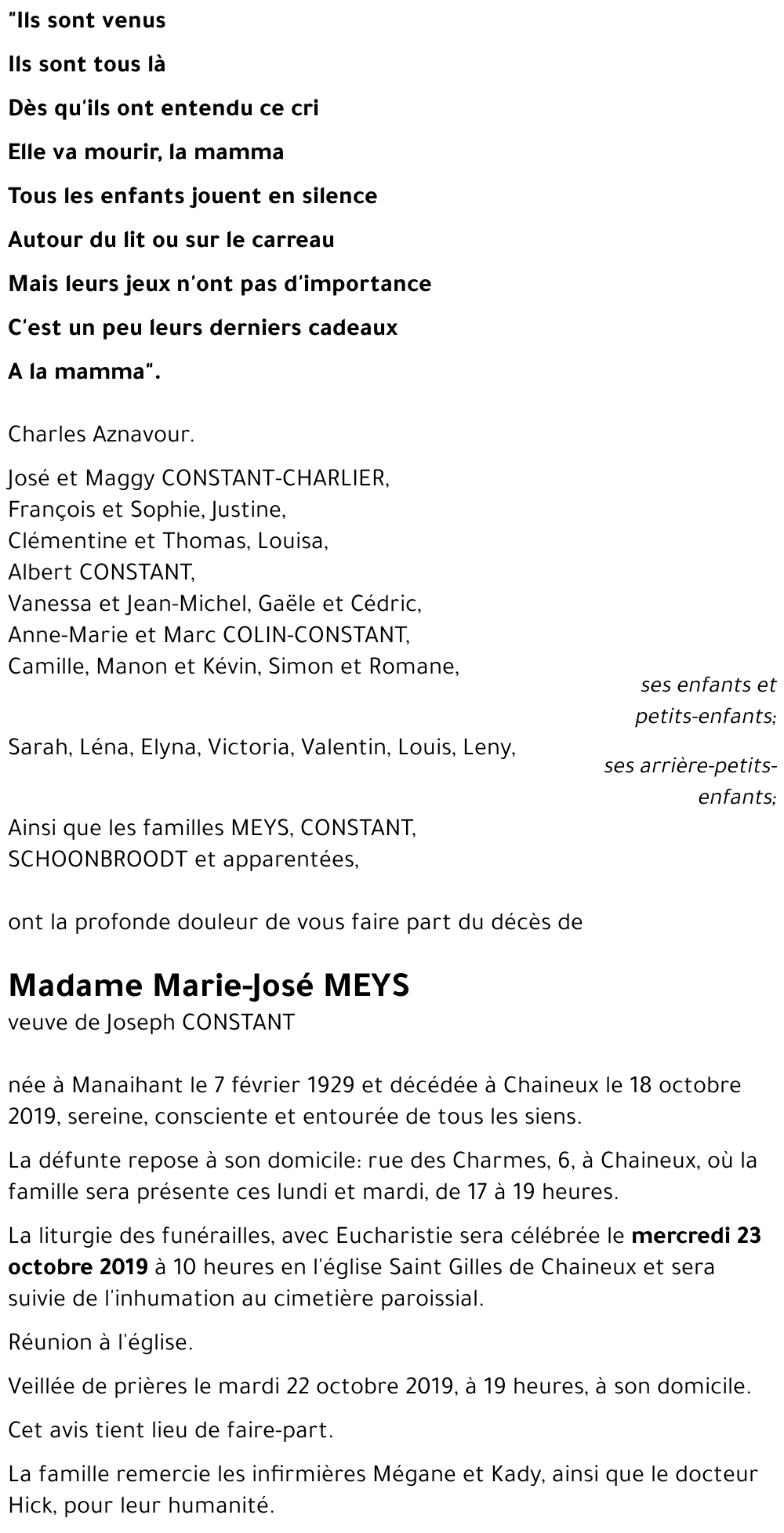 Marie-José MEYS