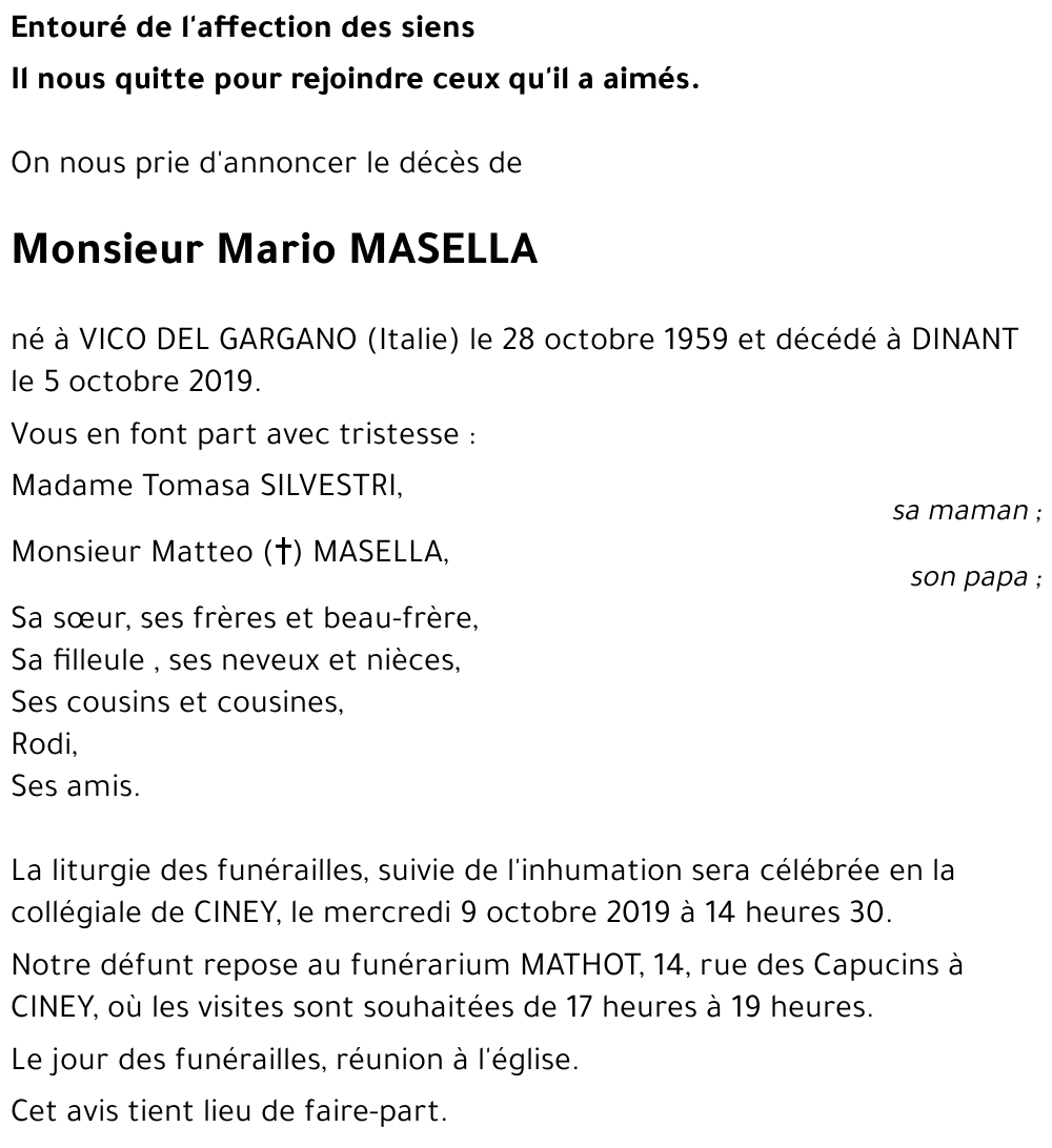 Mario MASELLA
