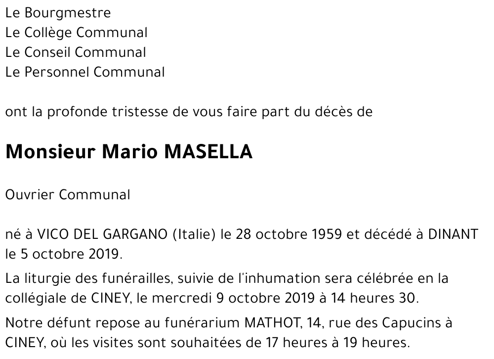 Mario MASELLA