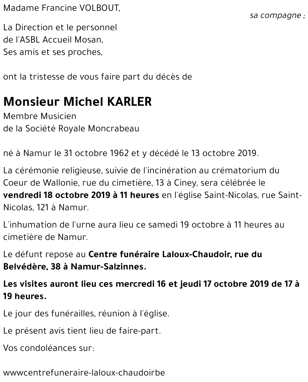 Michel KARLER