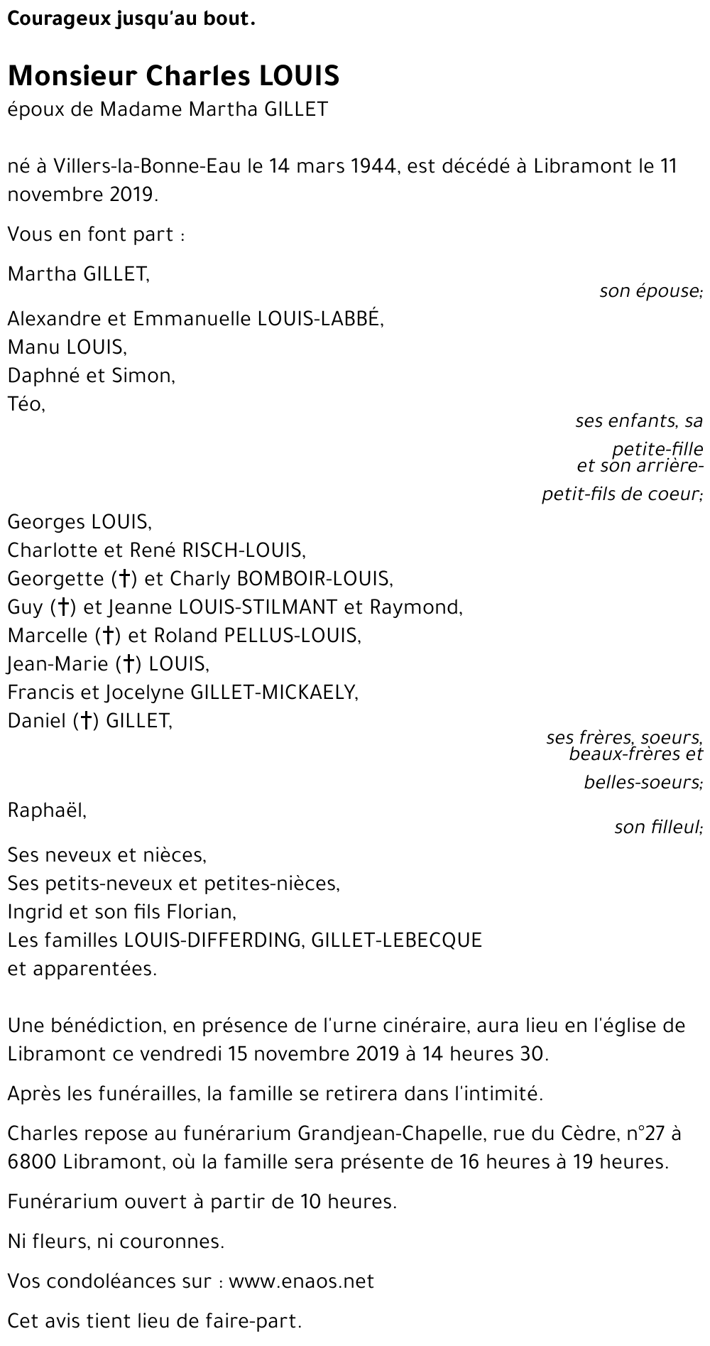 Charles LOUIS