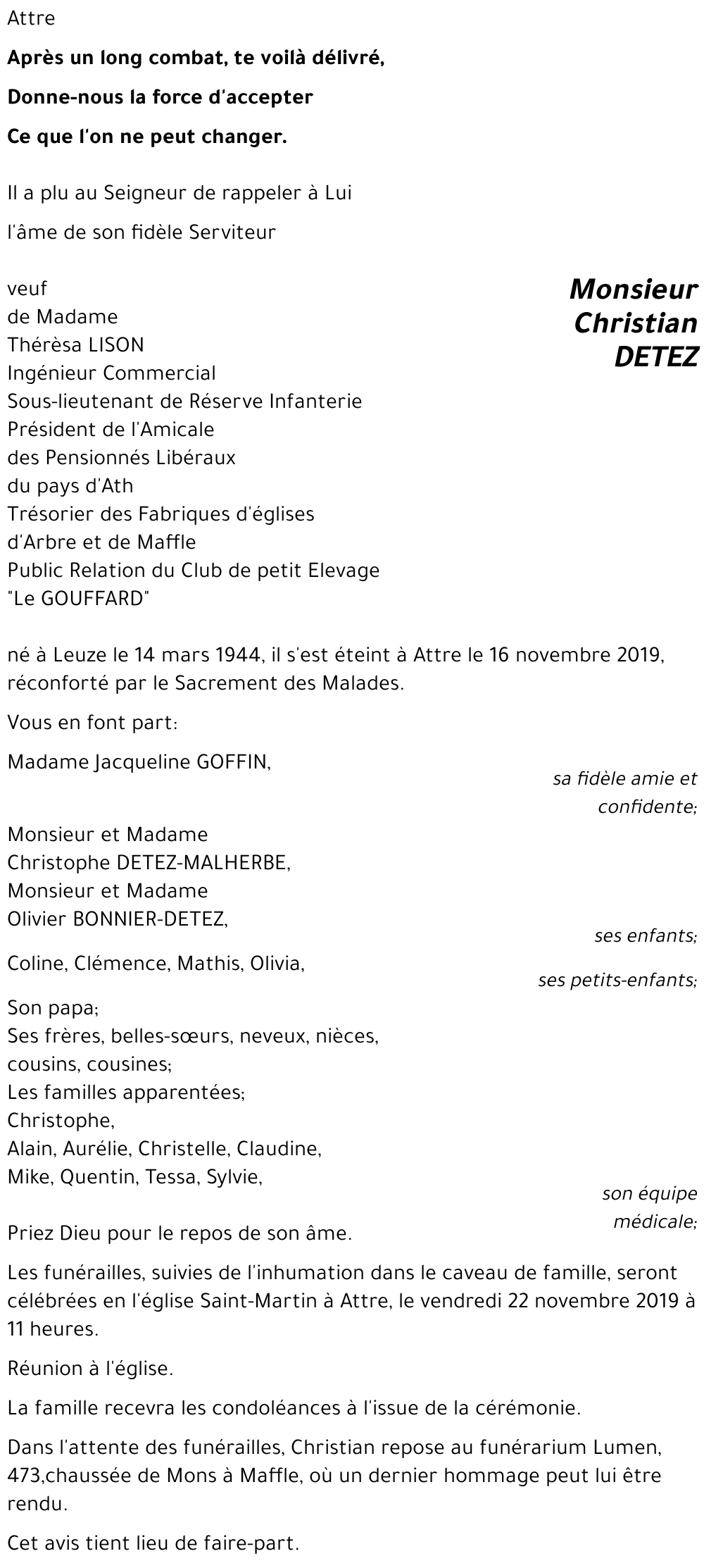 Christian DETEZ