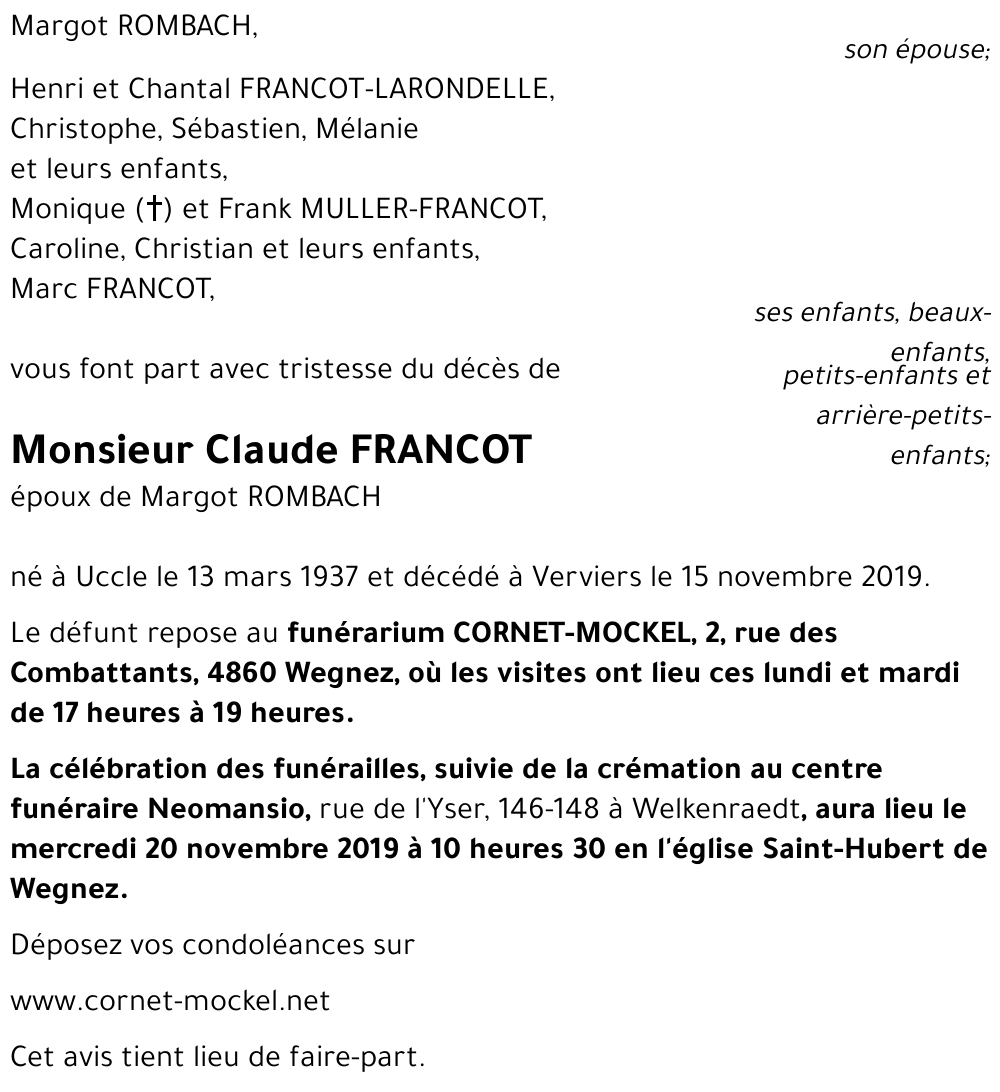 Claude FRANCOT