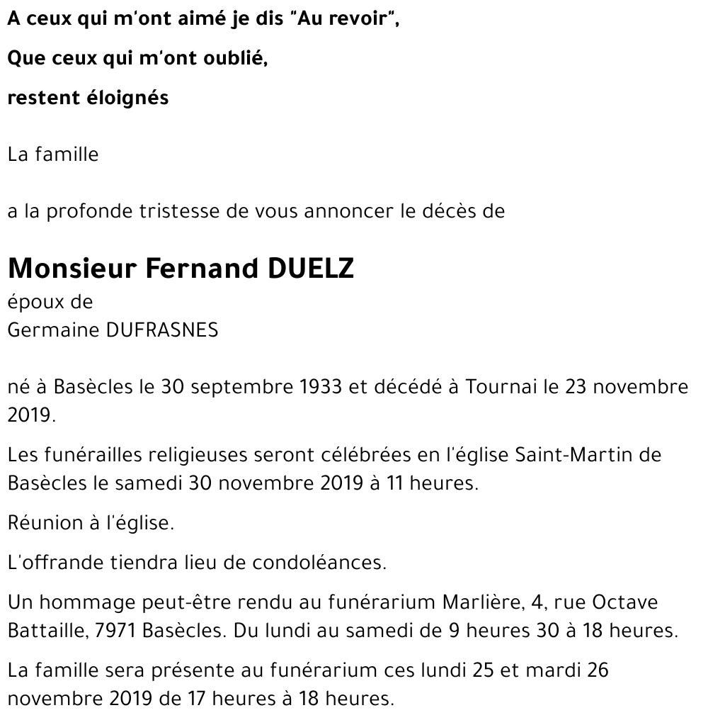 Fernand Duelz