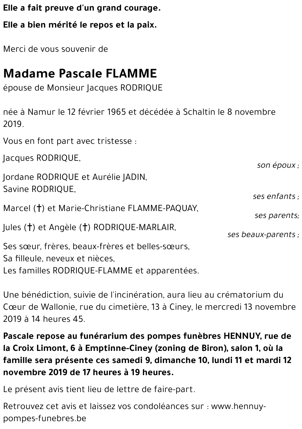 Pascale FLAMME