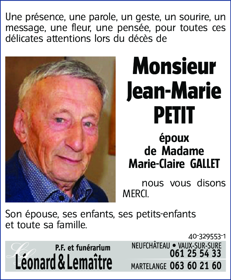 Jean-Marie PETIT