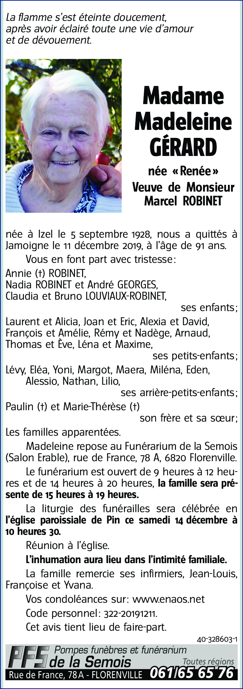 Madeleine GÉRARD