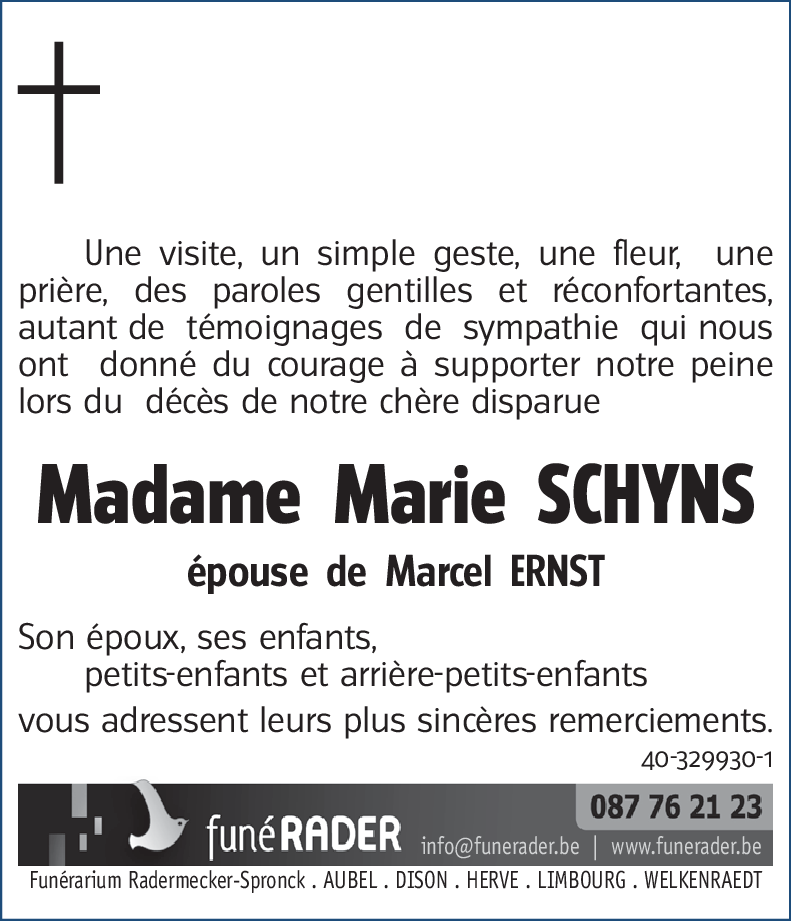Marie SCHYNS
