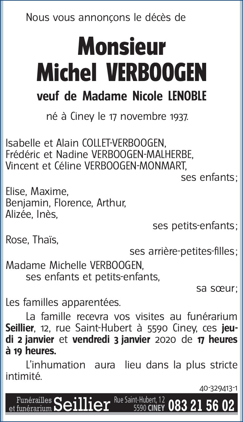 Michel VERBOOGEN
