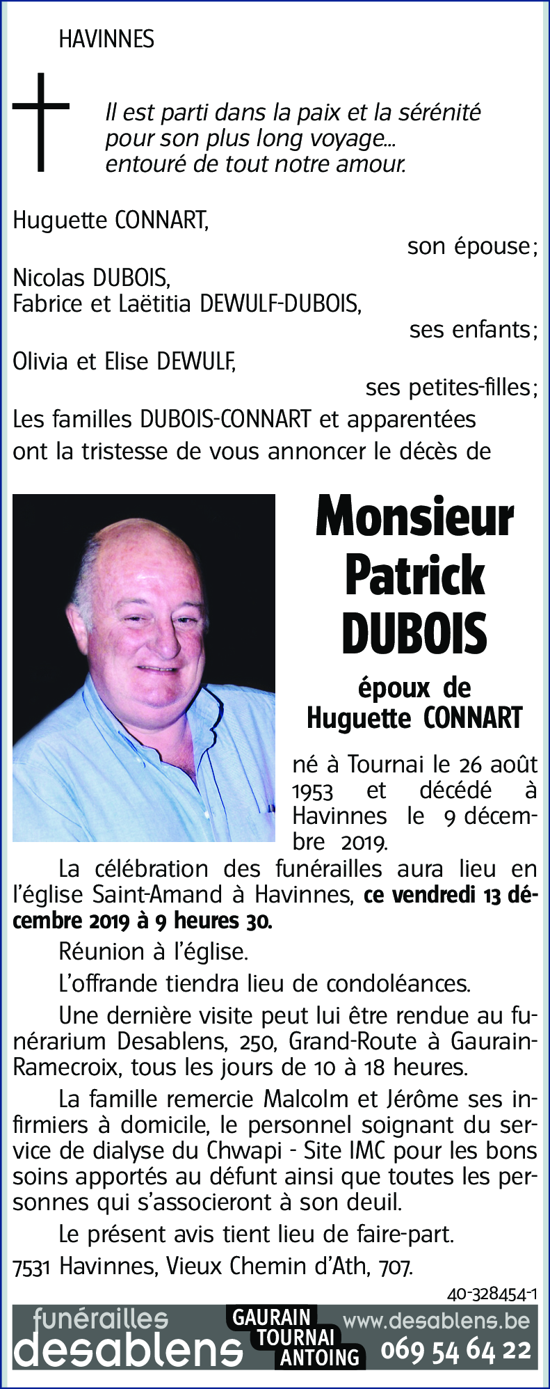 Patrick DUBOIS