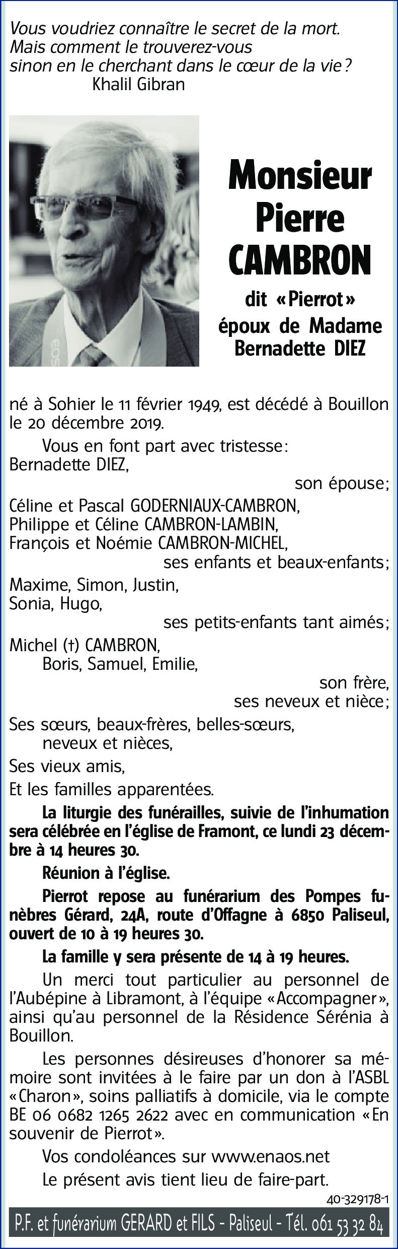 Pierre CAMBRON