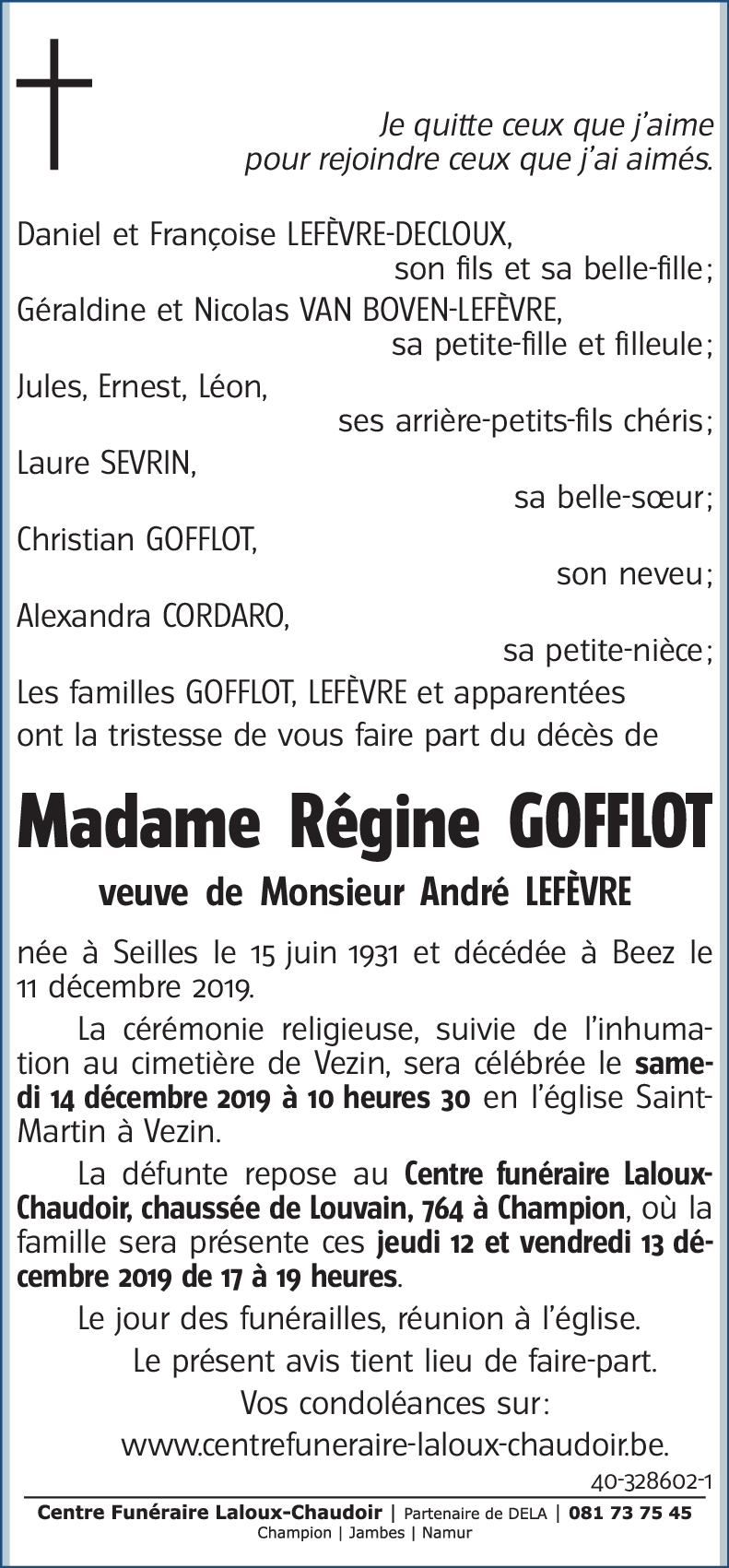 Régine GOFFLOT