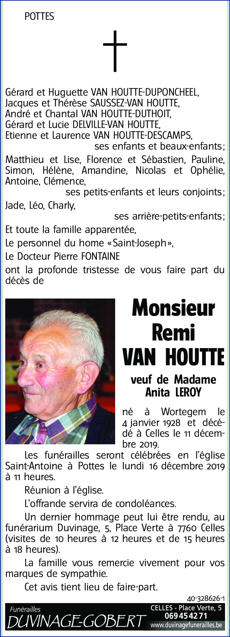 Remi VAN HOUTTE