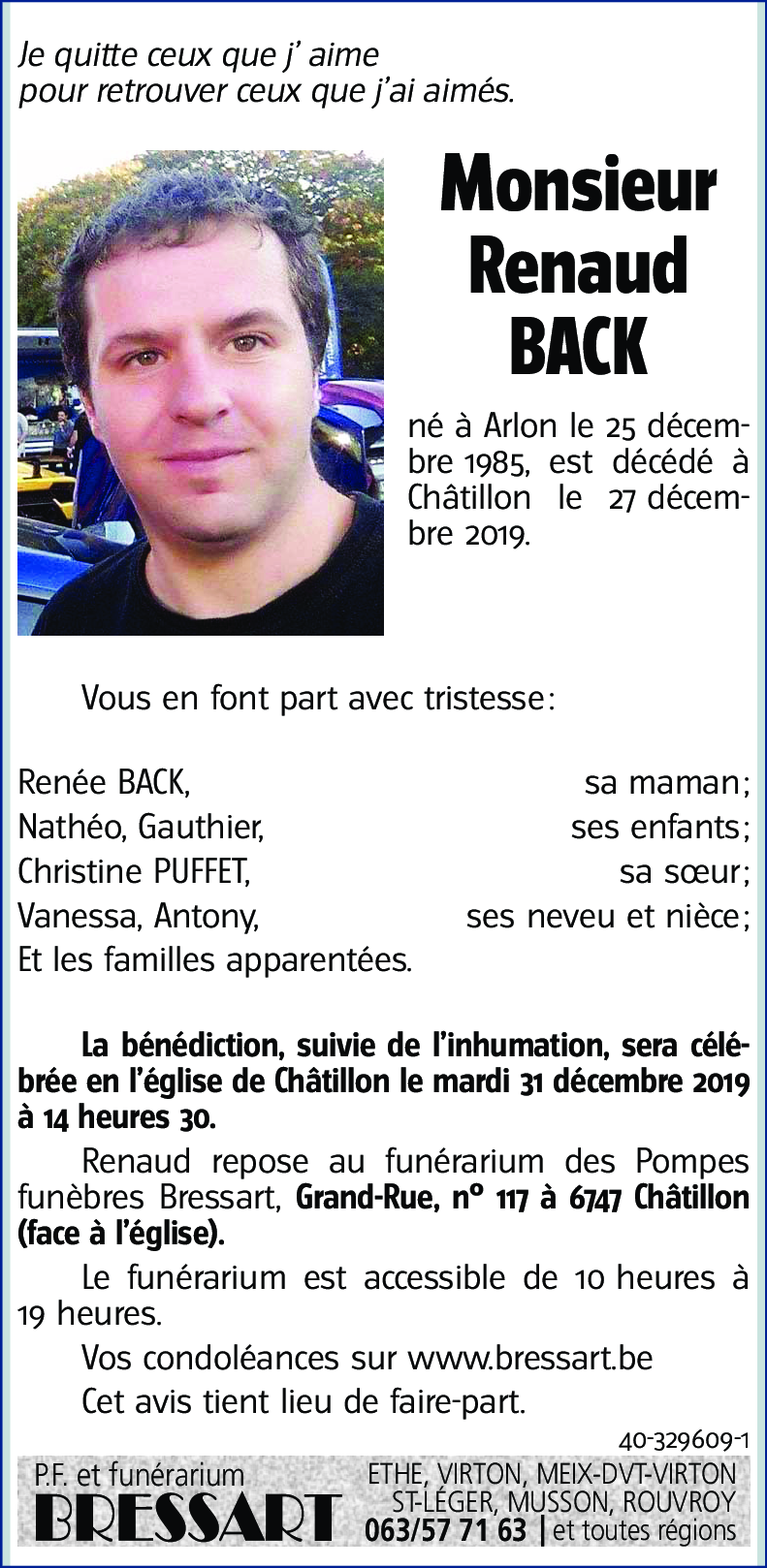 Renaud BACK