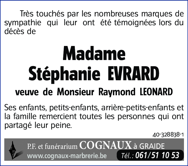 Stéphanie EVRARD