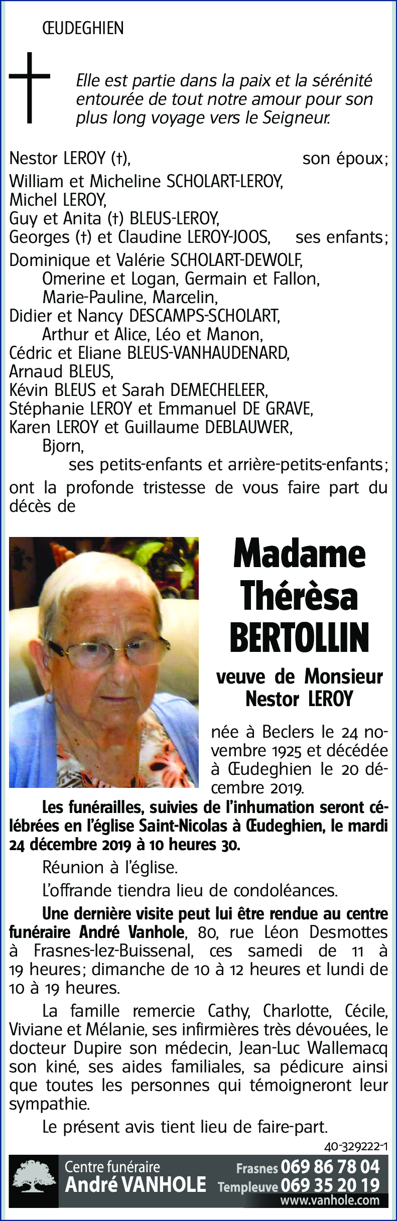 Thérèsa BERTOLLIN