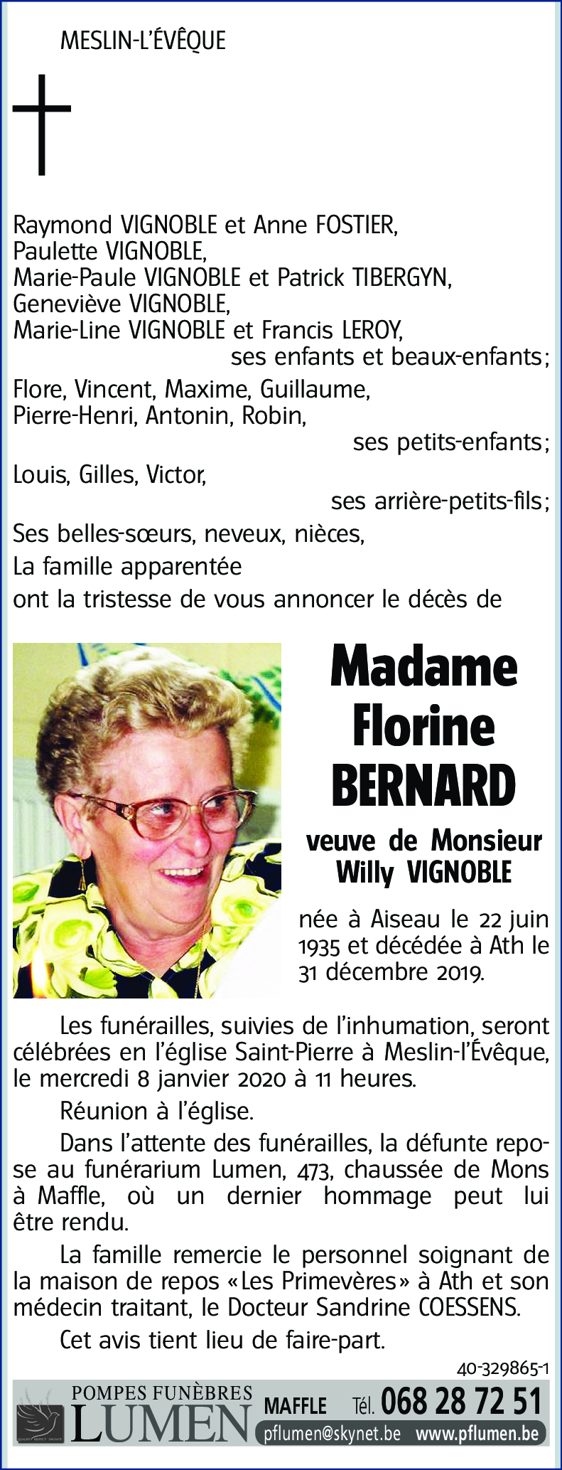 Florine BERNARD