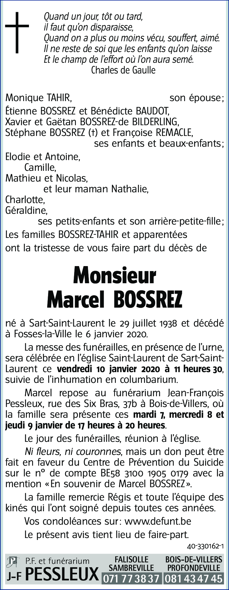 Marcel BOSSREZ