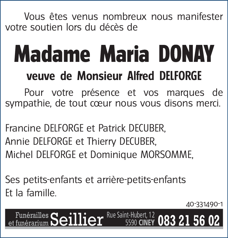 Maria DONAY