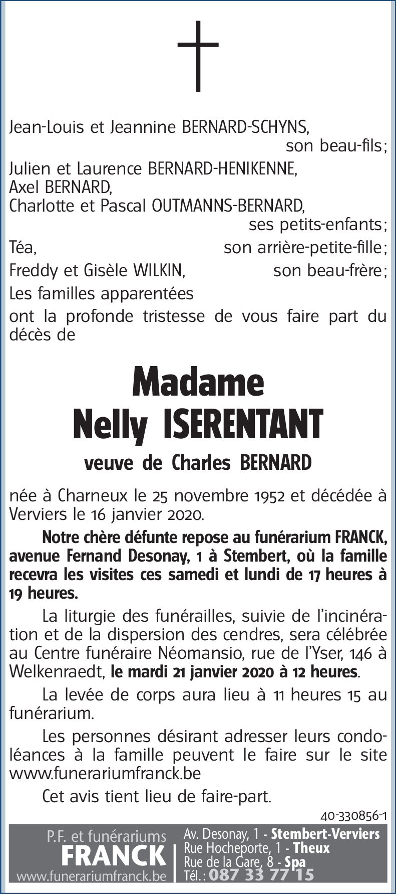 Nelly ISERENTANT