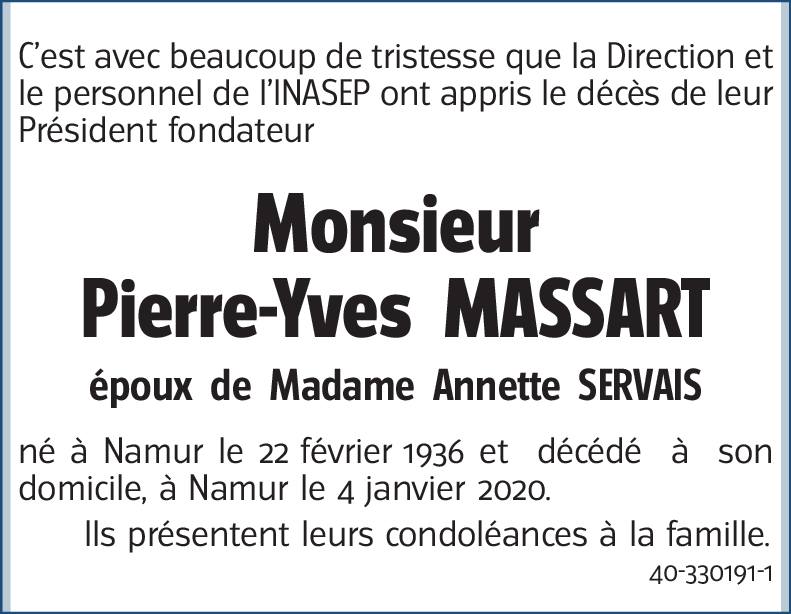 Pierre-Yves MASSART