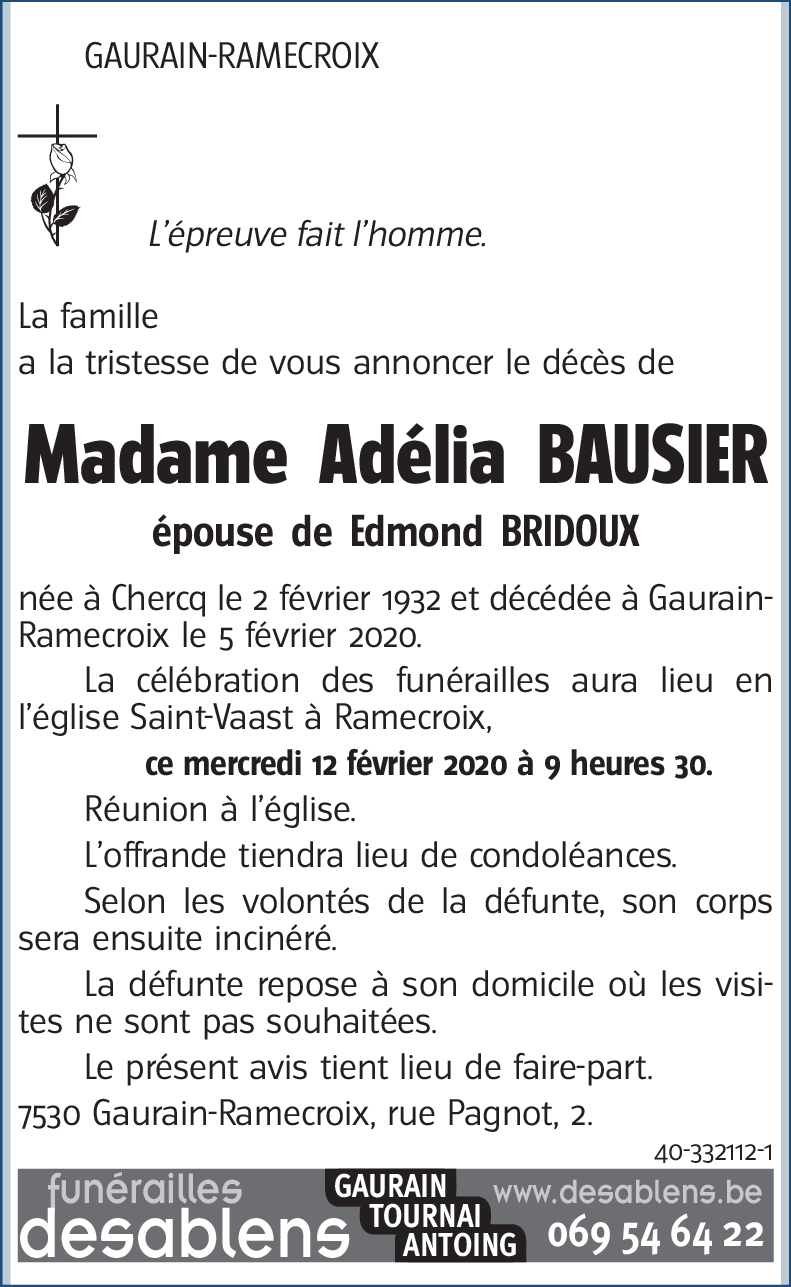 Adélia BAUSIER