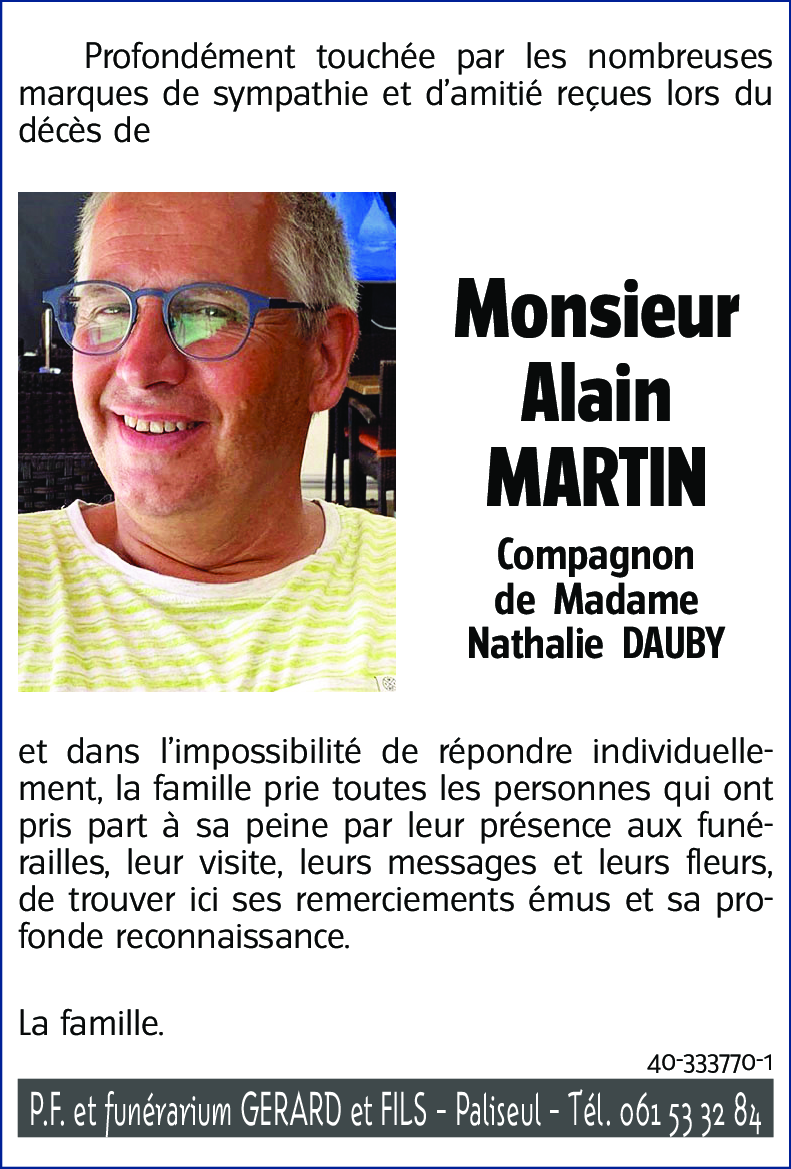 Alain MARTIN